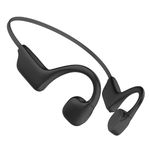 Bone Conduction Headphones Bluetooth, Wireless Headset Waterproof Open Ear Bone Conducting Headphones Wireless Bluetooth 5.2 Sports Earbuds Bone Induction Headphones with Mic for iPhone Android