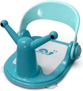 Baby Bath Seat - Bath Seats for Babies Sitting Up - Non-Slip Baby Bathtub Chair for 6 to 24 Months - Comfortable Bath Seat for Infants and Toddlers - Blue