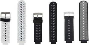 Replacement for Garmin Forerunner 235 / Garmin Approach S20 S5 S6 Watch Band Accessory, Adjustable Silicone Solid&Pattern Strap Wristband for Forerunner 220/230/620/630/735XT/235Lite