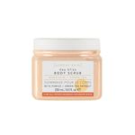 Sunday Rain Polishing Body Scrub for Dry Skin, Exfoliating & Brightening, Vegan & Cruelty-Free, Mandarin & Green Tea Extract, 265g