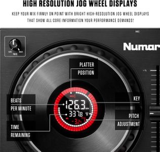 Numark Mixtrack Platinum FX DJ Controller – 4-Deck USB MIDI