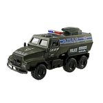 Ixora 1:32 Green Metal Toy Car Model Pull Back Vehicles for Kids Friction Power Toy Trucks Perfect for 3+ Years Old Boys and Girls (Pack of 1) (1:32 Militaray Truck - Green)