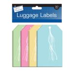 Just Stationery 135x75mm Luggage Label (Pack of 30) 4256