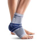 Bauerfeind - MalleoTrain - Ankle Support Brace - Helps Stabilize the Ankle Muscles and Joints For Injury Healing and Pain Relief - Left Foot - Size 2 - Color Titan