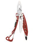 LEATHERMAN, Skeletool RX Multitool with Serrated Knife and Glass Breaker, Red