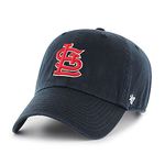 '47 St. Louis Cardinals Clean Up Dad Hat Baseball Cap - Navy, One Size, Navy, One Size