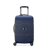 DELSEY Paris Chatelet Hardside 2.0 Luggage with Spinner Wheels, Navy, Carry-on 19 Inch