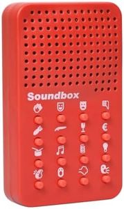 Sound Machine with 16 Sound Effects,Electronic Sound Maker,Prank Items Gift for Kids & Adults,Fart Noise Maker Pranks,Prankster Stuff for Adults,Funny Game Machine Red