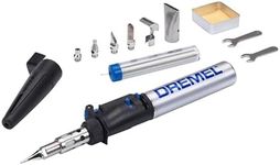 Dremel Versatip 2000 Cordless Soldering Iron - Butane Gas Soldering Kit with 7 Interchangeable Tips for Welding, Wood Burning, Pyrography, Jewellery Making, Arts and Crafts