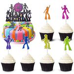 Disco Happy Birthday Cake Topper