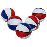 Mini Basketball Set for Kids - Small Arcade Balls - Child's Basketball Game - Perfect Size for Toddlers and Children - Ideal for Indoor Play - Compatible with Pop-a-Shot Basketball Games (5 Pack)