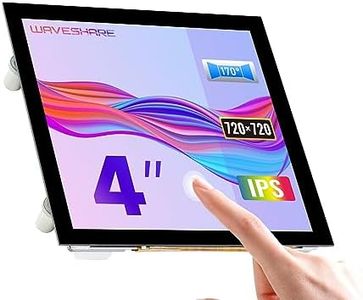 Waveshare 4inch HDMI Capacitive Touch IPS LCD Display (C) 720×720 Resolution Supports All Versions of Raspberry Pi Optical Bonding Screen