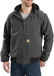 Carhartt Men's Full Swing Armstrong Active Jacket, gravel, Large
