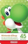 $45 Nintendo eShop Gift Card [Digital Code]