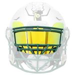 Clear Gold Football Visor, Football Helmet Visor for Adults&Youth, Eye Shield Visor with Football Visor Clips, Easy Install Football Visors for Helmet Football Protection Gear