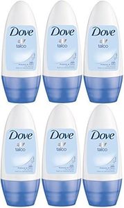 6 x 50 ml colomba donne talco 48h anti Perspirant roll on deodorante – 0% alcool