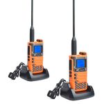 QUANSHENG UV-K6 Walkie Talkie Dual Band 5W Rechargeable Two Way Radio NOAA Emergency Weather Receiver (2)