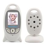 IVYRISE Video Baby Monitor with Night Version Camera Two Way Talk Temperature Monitoring 2.0 inch LED Monitor Color Display