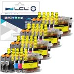 LCL Compatible for Brother LC101 LC101XL LC-103 LC103 XL LC103XL LC103BK LC103C LC103M LC103Y High Yield(20-Pack 8Black 4Cyan 4Magenta 4Yellow) Ink Cartridge for Brother MFC-J4310DW J4410DW J4510DW