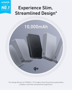 Anker MagGo 10000mAh Power Bank – Portable Magnetic Charger