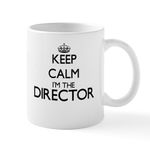 CafePress Keep Calm I'm The Director Mugs 11 oz (325 ml) Ceramic Coffee Mug