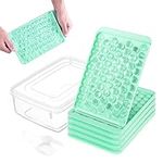 Round Mini Ice Cube Tray with Lid a