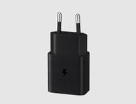 Samsung Galaxy Travel Adapter 15W with C2C Cable 1m Length - Black