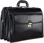 Banuce Leather Briefcase for Men wi