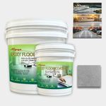 Abgaga Epoxy Floor Paint for Concrete, Gray, 420 Fl Oz