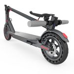 Roinside Scooter for Adults- 8.5" Solid Tires/350W Motor, 31KPH Digital Display, Up to 35KM Long-Range Commuting Folding E-Scooter for Adults with Dual Braking System, App Control
