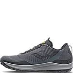 Saucony Men's Peregrine 12 GTX Walking Shoe, Shadow Vizi, 11 UK