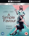 A Simple Favour 4k Ultra-HD [Blu-ray] [2018]