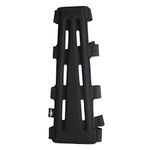 SAS 11.5" Black Extra Long Archery Armguard with 4-Strap Buckles