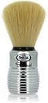Omega S-Brush Synthetic Shaving Brush Silver 10081