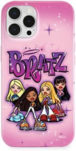 Velvet Caviar x Bratz for iPhone 13 Pro Case for Women - Cute Protective Bratz Dolls Phone Cases - Compatible with MagSafe - Pink Airbrush Angelz