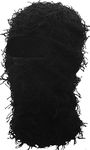 XYIYI Black Distressed Balaclava Ski Face Mask Full Face Knitted Balaclava Winter Windproof Neck Warmer for Men Women