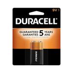 DURACELL- CopperTop 9V Alkaline Batteries - Long Lasting, All-Purpose 9 Volt Battery for Household and Business - 1 Count