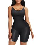 FeelinGirl Full Body Shaper for Women Tummy Control Shapewear Bodysuit Slimming Shaper Comfort Black XL