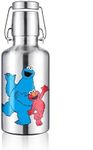 soulbottles Steel Light • "Hello Elmo & Cookie from Sesame Street • 0.5 L • Single-Walled Stainless Steel Drinking Bottle • Plastic-Free, Sustainable, Leak-Proof