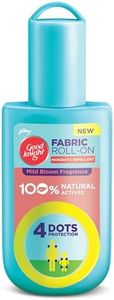 Good Knight 100% Natural Mosquito Repellent Fabric Roll-On | Paediatrician Certified | 8-Hour Protect | Mild Bloom - 8 Ml, Oil