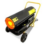 Zenco Portable Gas Heater, Industrial Gas Space Heater, for Garage Workshop Warehouse Shed Farm Diesel Bearing Heater Gas Heaters for Home (30 KW Diesel brooder heater weight 21 kg)