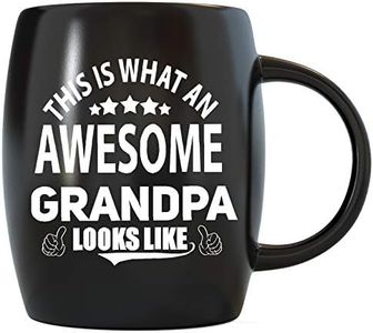 Grandpa What an Awesome Grandpa Looks Like World’s Best Grandfather Ever Christmas Birthday Novelty Gift from Grandson Granddaughter Ceramic Coffee Mug Tea Cup by Mug A Day