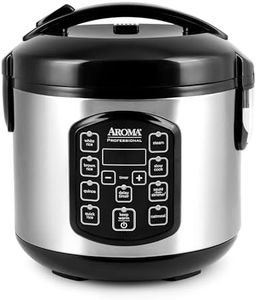 Aroma Housewares ARC-954SBD Cooker, 4-Cup Uncooked rice, Black