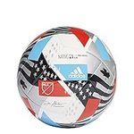 adidas MLS Club Soccer Ball, White/