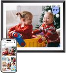 Cozyla Digital Photo Frame Pro 4:3 Aspect Ratio WiFi Smart Digital Picture Frame Free Unlimited Storage Share Photo with Family and Friend via App Email Google Photos Web Browser 9.7 Inch Mat