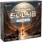 Logic Board Games for Kids and Adults – Mars Expedition SOL43 – Montessori STEM Educational Toys Gift - Logic Game with Solo Mode for 1-2 Players for Ages 8 and up