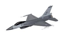 Corgi CS90659 Diecast Model Flying Aces F-16 Fighting Falcon, Gray, 17.78 x 15.24 x 5.08 cm