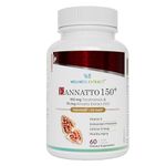 Wellness Extract Eannatto 150mg Vitamin E Tocotrienols Supplement with GG (Annatto Extract) - Most Potent Antioxidant for CoQ10 Support, Healthy Aging - 60 softgels