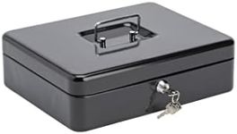 Burg Wachter CB04BK Cash Box, Black, 300 x 90 x 240mm
