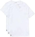 Lacoste Men's 3 Pack V Neck T-Shirt